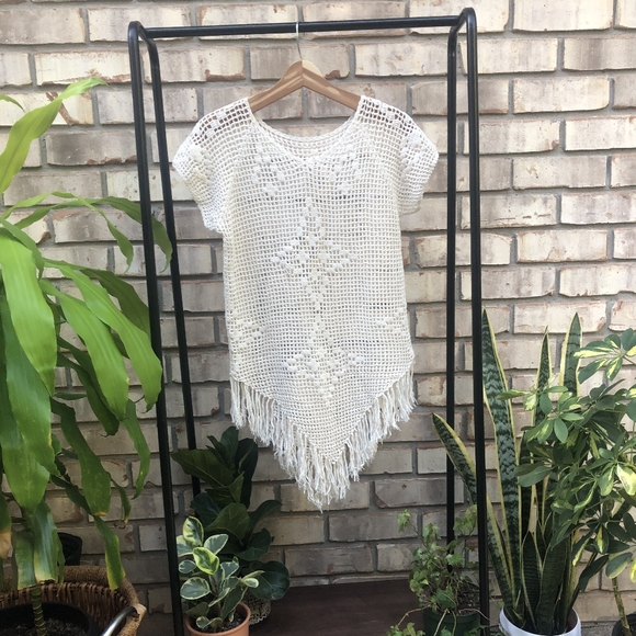 Boho Beach Coverup - Picture 2 of 6